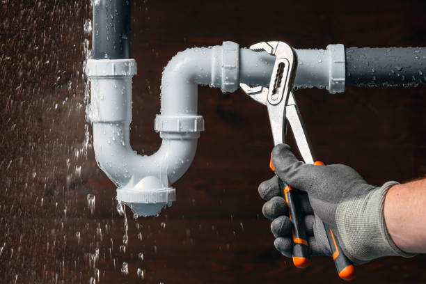 Professional Sewer Line Repair technician working in Castalia, NC